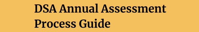 Annual Assessment Process Guide